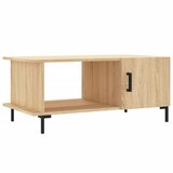 Maison Chic Klubska mizica - kavna mizica - Nizka mizica sonoma hrast 90x50x40 cm konstruiran les, (21752497) Cene