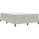  Krevetna konstrukcija Svijetlo siva 160 x 200 cm tkanina | shoptok.hr