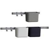 Leander® set od 3 zidna organizatora s dužim i kraćim nosačem dusty grey Cijene