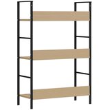 Police za knjige s 3 razine boja hrasta 60x27,6x90,5 cm drvene | shoptok.hr
