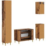  Set kupaonskih ormara od 4 dijela ARNHEM Staro drvo | shoptok.hr