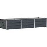  Cvetlično korito Antracit 240 x 80 x 45 cm Jeklo, (5000207728) | Shoptok.si
