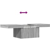 vidaXL Klubska mizica siva sonoma 100x55x40 cm inženirski les | Shoptok.si
