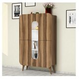 Hanah home Mine Walnut Višenamenski ormar, Žuti | Eponuda.ba
