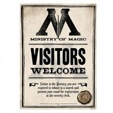Half Moon Bay Harry Potter - Zidna dekoracija - Harry Potter, Ministry Of Magic, metal | ePonuda.com