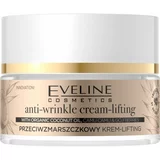 Eveline Cosmetics Organic Gold dnevna in nočna krema proti gubam s kokosovim oljem 50 ml