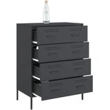  Komoda antracit 68 x 39 x 89 cm čelična | Eponuda.com