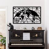 Wallity Zidna dekoracija World Map 8-L, 60 x 100 cm, Crna | ePonuda.com