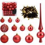  Umjetno božićno drvce s kuglicom 210 cm 300 LED lampica | shoptok.hr