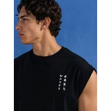 Sinsay Pamučna majica boxy kroja s natpisom Waves | shoptok.hr