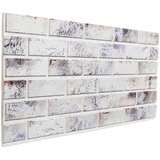  Zidne panele 10 pcs Svijetlo siva i crna 100 x 50 cm EPS pjena Cene