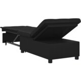  Kauč na razvlačenje 3-u-1 crna tkanina | shoptok.hr