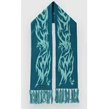 Oversized Y2K Šal turquoise