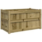 Maison Chic Vrtno cvetlično korito - Cvetlični Lonec 90x50x50 cm impregnirana borovina, (21789354) Cene