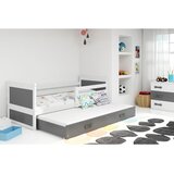 BestBed Postelja RICO z monostjo dodatnega leia-Bela-Grafit | Shoptok.si