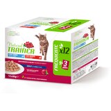 Natural trainer Adult - Mješovito pakiranje: tuna i govedina (12 x 85 g) | shoptok.hr
