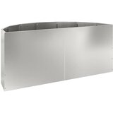  Sadilica Srebrno 120 x 60 x 50 cm Cinkani čelik | shoptok.hr
