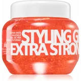 Kallos Cosmetics Styling Gel Extra Strong gel za lase za zelo močno učvrstitev 275 ml