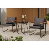 Ambia Garden SET ZA BALKON kovina, steklo, tekstil antracit, črna črna antracit, črna Cene
