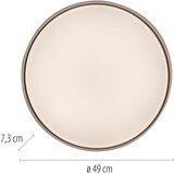 SCHÖNER WOHNEN 14595-39 - LED prigušiva plafonsko svetlo TAVOLI LED/34W/230V sivo + daljinski upravljač | Eponuda.com