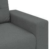  Trosjed, tamno siva, 220x78x80 cm, tkanina | Shoptok.si