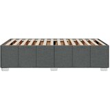 vidaXL Okvir za krevet tamnosivi 90 x 200 cm od tkanine | shoptok.hr