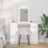  Toaletni stol Bijelo 102 x 33 x 135 cm Konstruirano drvo | Eponuda.com