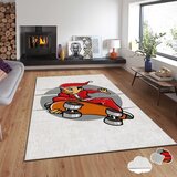 Conceptum Hypnose Tepih sa novogodišnjim motivima Asr-Crpt-47, Pravougaoni, 140 x 220 cm, Šareni | Eponuda.ba
