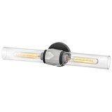  Hinkley HK-ELLISON2-BK-BN - Kupatilsko svetlo ELLISON 2xE27/40W/230V IP44 crna | Eponuda.com