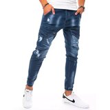 DStreet Men's cargo jeans blue UX3271 | ePonuda.com