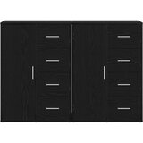  Kreveta 2 pcs Crni hrast 60 x 31 x 84 cm Konstruirano drvo | Eponuda.com