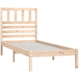  Okvir kreveta 75 x 190 cm mali od masivne borovine | shoptok.hr