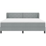  Krevet s opruga kutije Svjetlosiva 180 x 200 cm tkanina | shoptok.hr