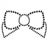 Bijoux Indiscrets Okraski za bradavičke Mimi Bow črni Cene