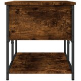  Klupa za pohranu boja hrasta 100x42,5x47 cm konstruiranog drva | shoptok.hr