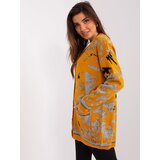 BADU Cardigan-BA-SW-8045.30X-Dark Yellow | Shoptok.si