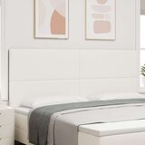  LED uzglavlje krem boje od korduroja širine 100 cm | shoptok.hr