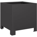  Vrtne sadilice 2 kom crne 30x30x30 cm čelične | Eponuda.com