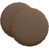  Jastučići za sjedenje 2 pcs Smeđa Ø80 x 29 cm tkanina | Eponuda.com
