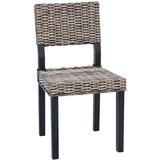  Stolac za blagovanje 2 pcs Kubu Ratan Crno pranje | Eponuda.ba