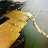 Styler Slika z ročno naslikanimi elementi 70x100 cm For – | Shoptok.si