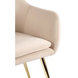 Eglo 424949 - Trpezarijska stolica APALIT 87,5 x 57,5 cm krem/zlatna | Eponuda.com