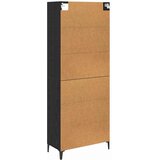  Highboard Crni hrast 69,5 x 34 x 180 cm Konstruirano drvo | shoptok.hr
