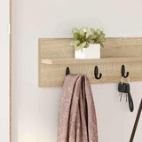  Vješalica za kapute na zidu Sonoma hrast 100 x 10,5 x 18 cm | Eponuda.com