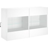  6-dijelni set zidnih TV ormarića s LED svjetlima bijeli | Eponuda.com