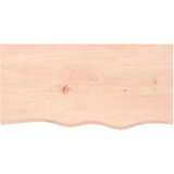 Stolna ploča 80 x 40 x 2 cm od netretirane masivne hrastovine | shoptok.hr