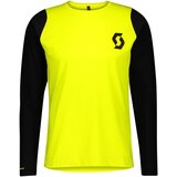 Scott Men's Cycling Jersey Trail Progressive L/Sl Sulphur Yellow/Black cene