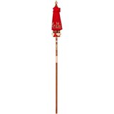  Balineški Parasol Ostalo Crvena x 260 cm Pamuk i čvrsto drvo | shoptok.hr
