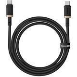 Baseus Dura Type C to Type C 100 W fast charging cable 1 m Black, Gold | shoptok.hr