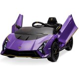 Cars4kids Dječji akumulatorski auto 12V LAMBORGHINI AUTENTICA Purple Cene
